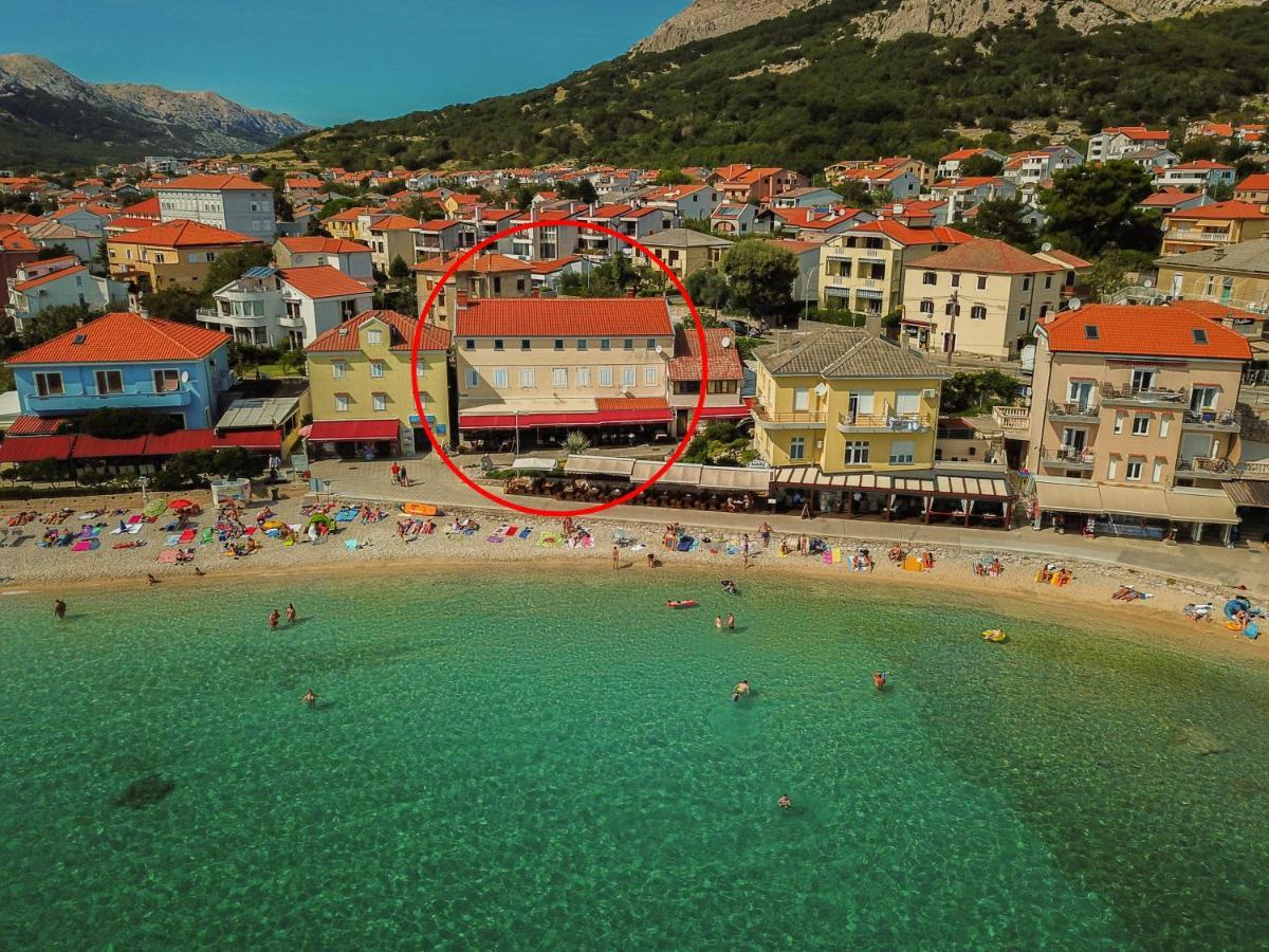Apartment By The Sea Baška Exterior foto