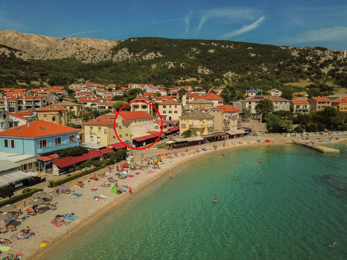 Apartment By The Sea Baška Exterior foto