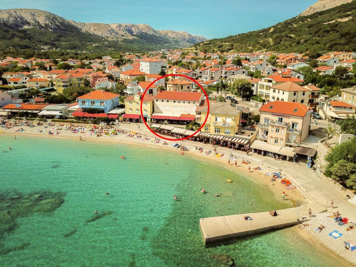 Apartment By The Sea Baška Exterior foto